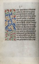 Book of Hours (Use of Rouen): fol. 13v, c. 1470. Master of the Geneva Latini (French, active Rouen,