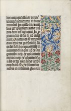 Book of Hours (Use of Rouen): fol. 14r, c. 1470. Master of the Geneva Latini (French, active Rouen,