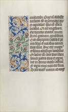 Book of Hours (Use of Rouen): fol. 15v, c. 1470. Master of the Geneva Latini (French, active Rouen,