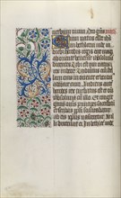 Book of Hours (Use of Rouen): fol. 16v, c. 1470. Master of the Geneva Latini (French, active Rouen,