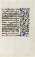 Book of Hours (Use of Rouen): fol. 17r, c. 1470. Master of the Geneva Latini (French, active Rouen,