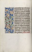 Book of Hours (Use of Rouen): fol. 17v, c. 1470. Master of the Geneva Latini (French, active Rouen,