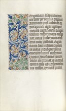 Book of Hours (Use of Rouen): fol. 21v, c. 1470. Master of the Geneva Latini (French, active Rouen,