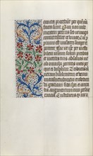 Book of Hours (Use of Rouen): fol. 24v, c. 1470. Master of the Geneva Latini (French, active Rouen,