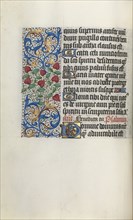 Book of Hours (Use of Rouen): fol. 30v, c. 1470. Master of the Geneva Latini (French, active Rouen,