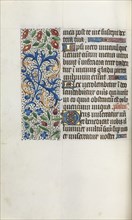 Book of Hours (Use of Rouen): fol. 40v, c. 1470. Master of the Geneva Latini (French, active Rouen,