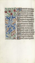 Book of Hours (Use of Rouen): fol. 42v, c. 1470. Master of the Geneva Latini (French, active Rouen,