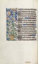 Book of Hours (Use of Rouen): fol. 43v, c. 1470. Master of the Geneva Latini (French, active Rouen,