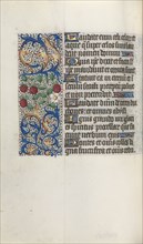 Book of Hours (Use of Rouen): fol. 44v, c. 1470. Master of the Geneva Latini (French, active Rouen,