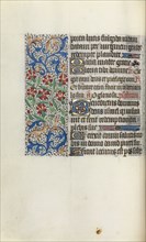 Book of Hours (Use of Rouen): fol. 47v, c. 1470. Master of the Geneva Latini (French, active Rouen,
