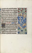 Book of Hours (Use of Rouen): fol. 49r, c. 1470. Master of the Geneva Latini (French, active Rouen,