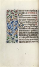 Book of Hours (Use of Rouen): fol. 49v, c. 1470. Master of the Geneva Latini (French, active Rouen,