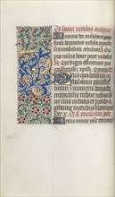 Book of Hours (Use of Rouen): fol. 52v, c. 1470. Master of the Geneva Latini (French, active Rouen,