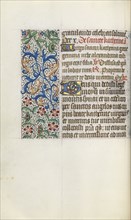 Book of Hours (Use of Rouen): fol. 53v, c. 1470. Master of the Geneva Latini (French, active Rouen,