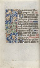 Book of Hours (Use of Rouen): fol. 56v, c. 1470. Master of the Geneva Latini (French, active Rouen,