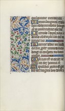 Book of Hours (Use of Rouen): fol. 52v, c. 1470. Master of the Geneva Latini (French, active Rouen,