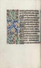 Book of Hours (Use of Rouen): fol. 61v, c. 1470. Master of the Geneva Latini (French, active Rouen,