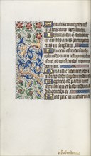 Book of Hours (Use of Rouen): fol. 62v, c. 1470. Master of the Geneva Latini (French, active Rouen,