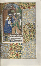 Book of Hours (Use of Rouen): fol. 64r, Adoration of the Magi, c. 1470. Master of the Geneva Latini