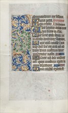 Book of Hours (Use of Rouen): fol. 64v, c. 1470. Master of the Geneva Latini (French, active Rouen,