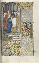 Book of Hours (Use of Rouen): fol. 67r, Presentation of the Christ Child in the Temple, c. 1470.