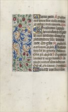 Book of Hours (Use of Rouen): fol. 69v, c. 1470. Master of the Geneva Latini (French, active Rouen,