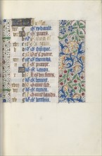 Book of Hours (Use of Rouen): fol. 7r, c. 1470. Master of the Geneva Latini (French, active Rouen,