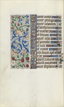 Book of Hours (Use of Rouen): fol. 93v, c. 1470. Master of the Geneva Latini (French, active Rouen,
