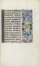 Book of Hours (Use of Rouen): fol. 94r, c. 1470. Master of the Geneva Latini (French, active Rouen,
