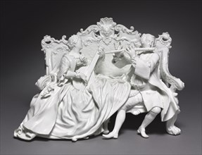 Figural Group:  Musicians, c. 1737. Meissen Porcelain Factory (German), Johann Joachim Kändler