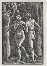 The Fall and Redemption of Man:  Adam and Eve Eating the Forbidden Fruit, c. 1513. Albrecht