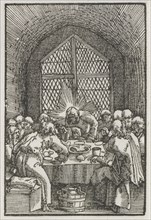 The Fall and Redemption of Man:  The Last Supper, c. 1515. Albrecht Altdorfer (German, c.