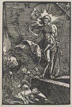 The Fall and Redemption of Man:  The Resurrection, c. 1515. Albrecht Altdorfer (German, c.