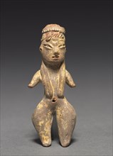 Standing Figurine, 1200-900 BC. Central Mexico, Tlatilco, Formative Period. Earthenware with
