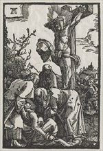 The Fall and Redemption of Man:  Christ on the Cross, c. 1515. Albrecht Altdorfer (German, c.