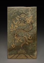 Tablet, 1778. China, Qing dynasty (1644-1911), Qianlong reign (1735-1795). Jade; overall: 18.5 cm