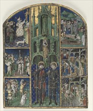 Leaf from the Hours of Duke Louis of Savoy: Saints Nereus and Achilleus, mid-15th Century. France,