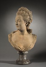 Portrait of Melle de Vandeul, possibly 1760. Jean-Baptiste Lemoyne (French, 1704-1778). Terracotta;
