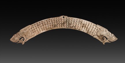 Arc-Shaped Pendant (Huangpei), c. 400-300 BC. China, Eastern Zhou dynasty (771-256 BC), Warring