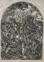 The Apocalypse:  St. John Sees the Four Riders, 1546-1556. Jean Duvet (French, 1485-1561).