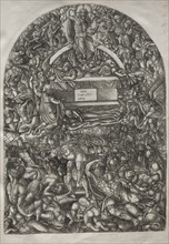 The Apocalypse:  A Star Falls and Makes Hell to Open, 1546-1556. Jean Duvet (French, 1485-1561).