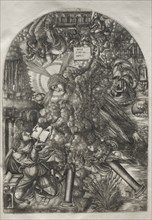 The Apocalypse:  The Angel Gives St. John the Book to Eat, 1546-1556. Jean Duvet (French,