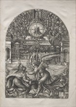 The Apocalypse:  The Angel Shows St. John the Fountain of Living Water, 1546-1556. Jean Duvet
