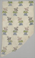 Length of Textile, 1723-1774. France, 18th century, Period of Louis XV (1723-1774). Plain cloth,