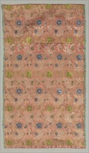 Silk Fragment, 18th century. Spain, 18th century. Fancy compound satin weave: silk; average: 100.4