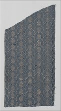 Length of Textile, 1600s. Italy, 17th century. Plain cloth, brocaded; silk and metal; average: 99.7