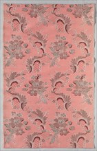 Length of Textile, 1723-1774. France, 18th century, Period of Louis XV (1723-1774). Brocade; silk