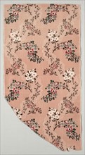 Length of Textile, 1723-1774. France, 18th century, Period of Louis XV (1723-1774). Brocade, silk;