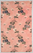 Length of Textile, 1723-1774. France, 18th century, Period of Louis XV (1723-1774). Brocade, silk;
