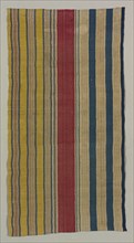 Length of Textile, 17th-18th century. Morocco, 17th-18th century. Plain cloth, ribbed; silk;